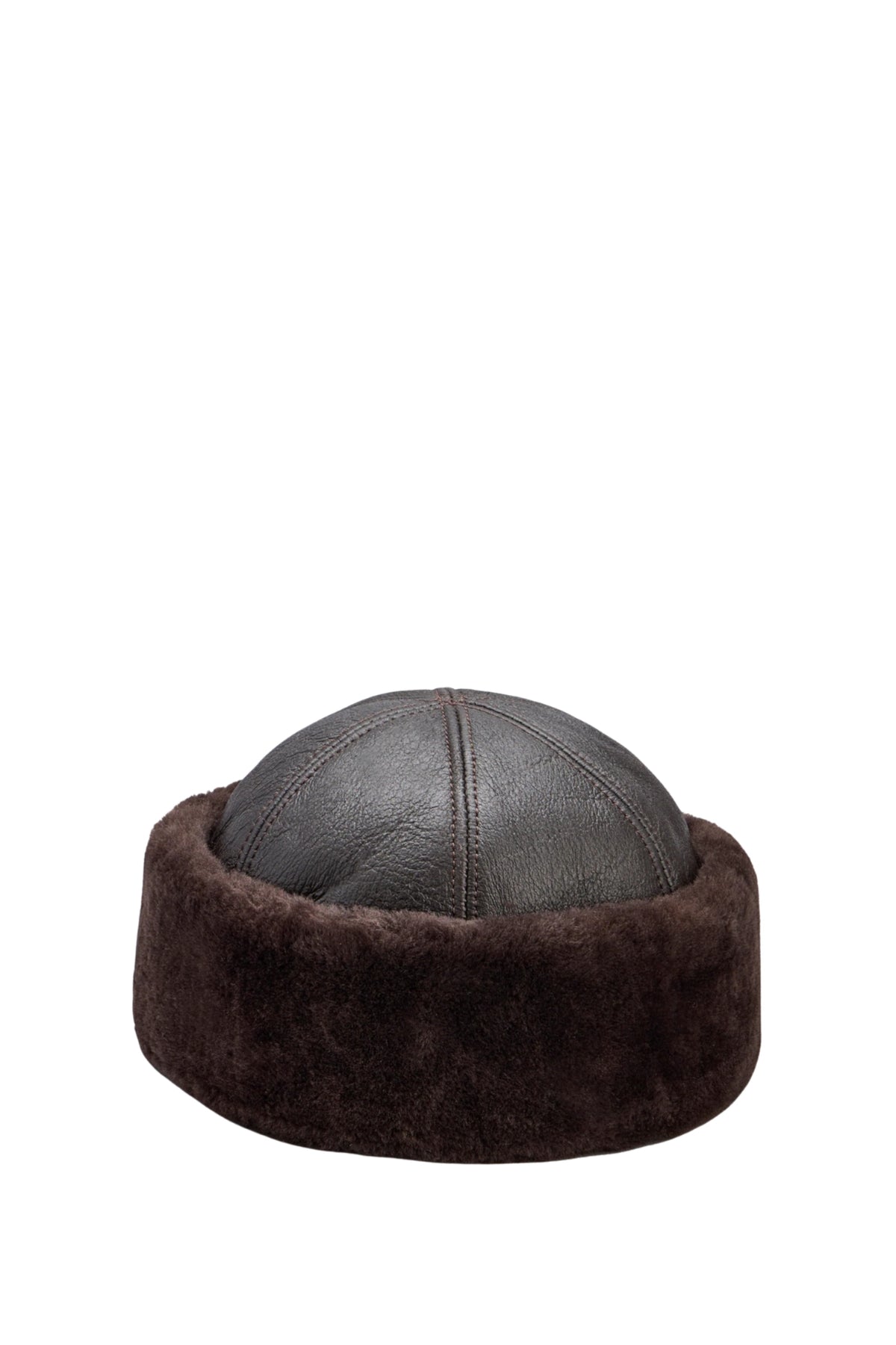 Oslo Shearling Hat - Chocolate