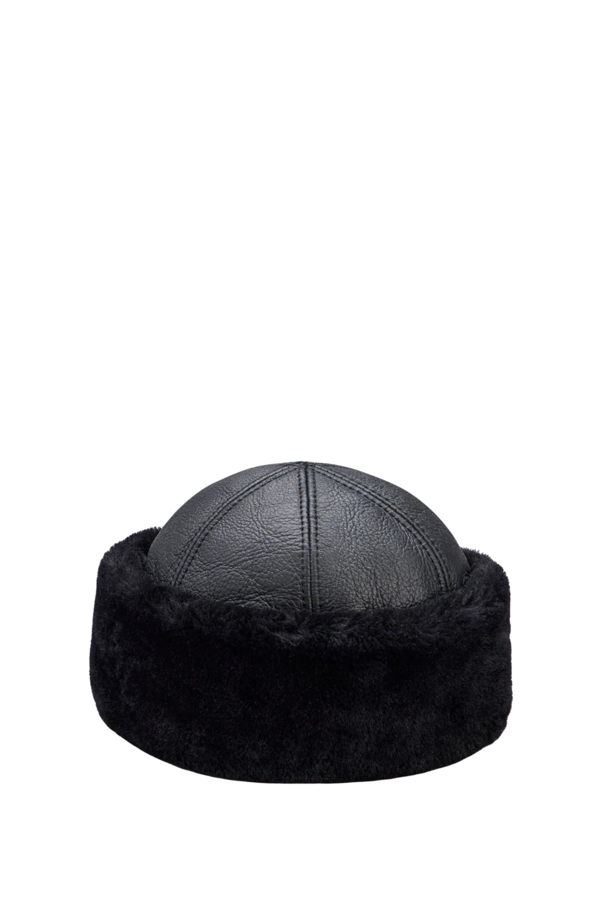Oslo Shearling Hat - Jet Black