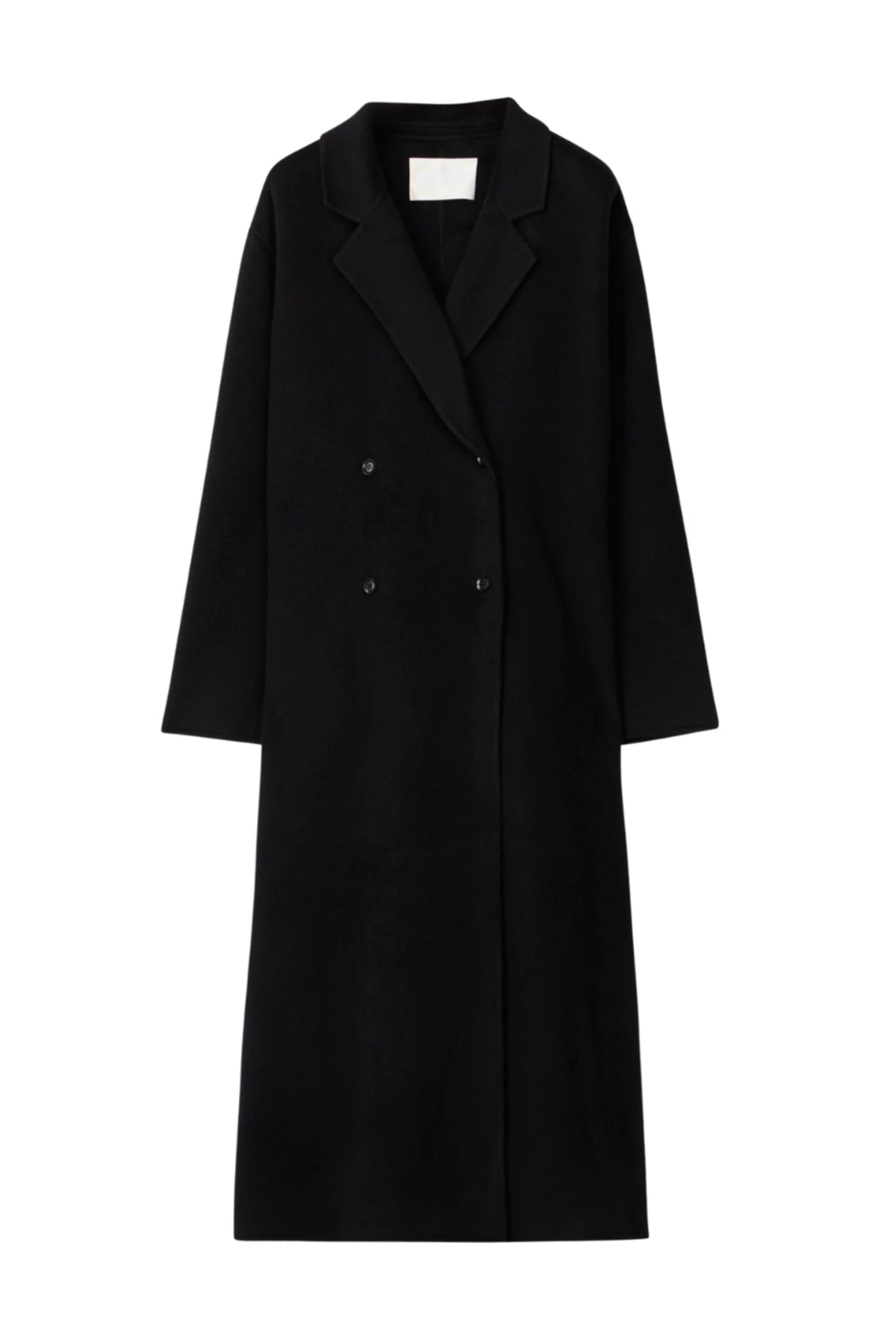 Doublé Wool Lounge Coat - Jet Black