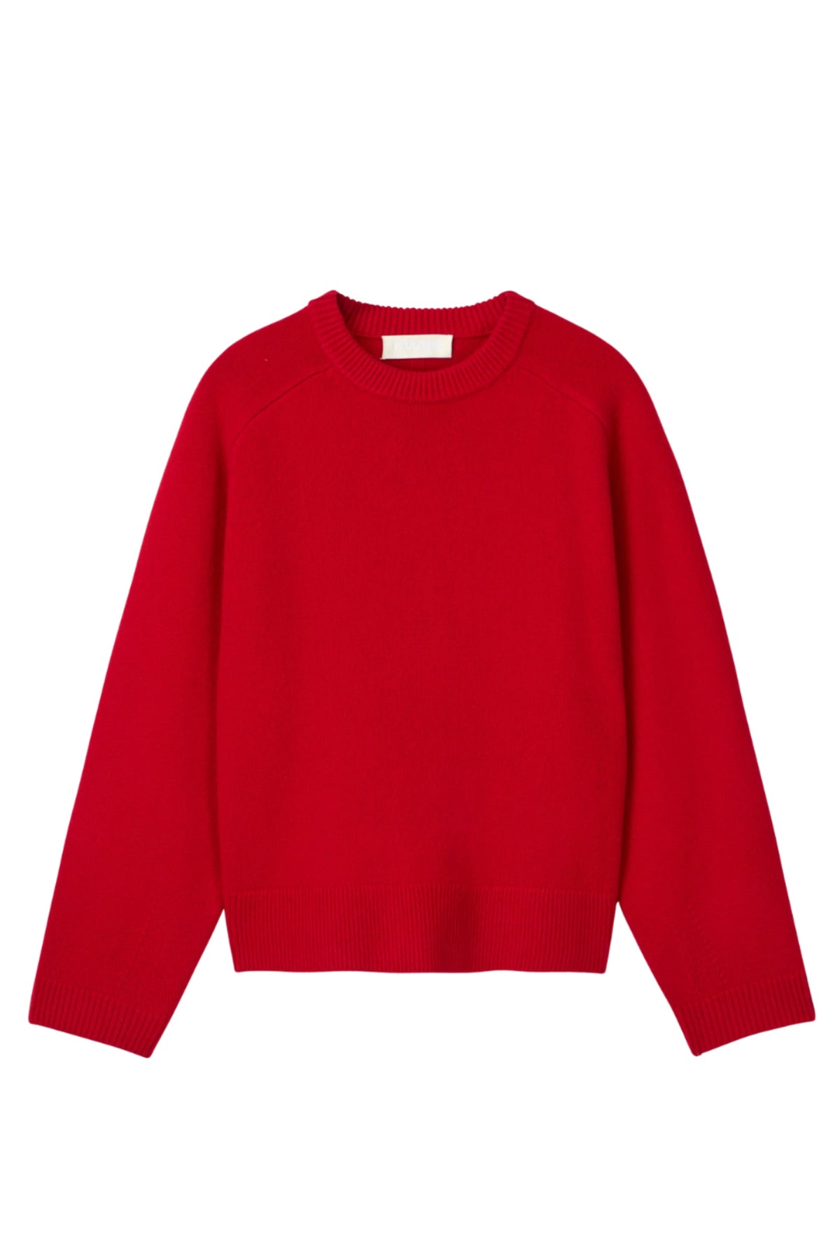 Harbour Round Neck Sweater - Crimson