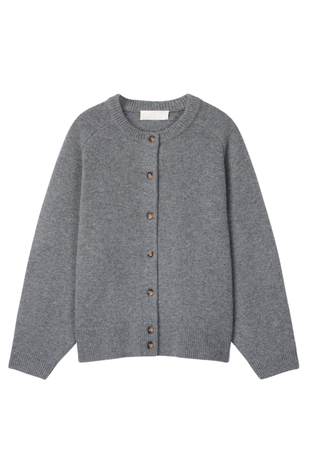 Harbour Cardigan - Gray Melange