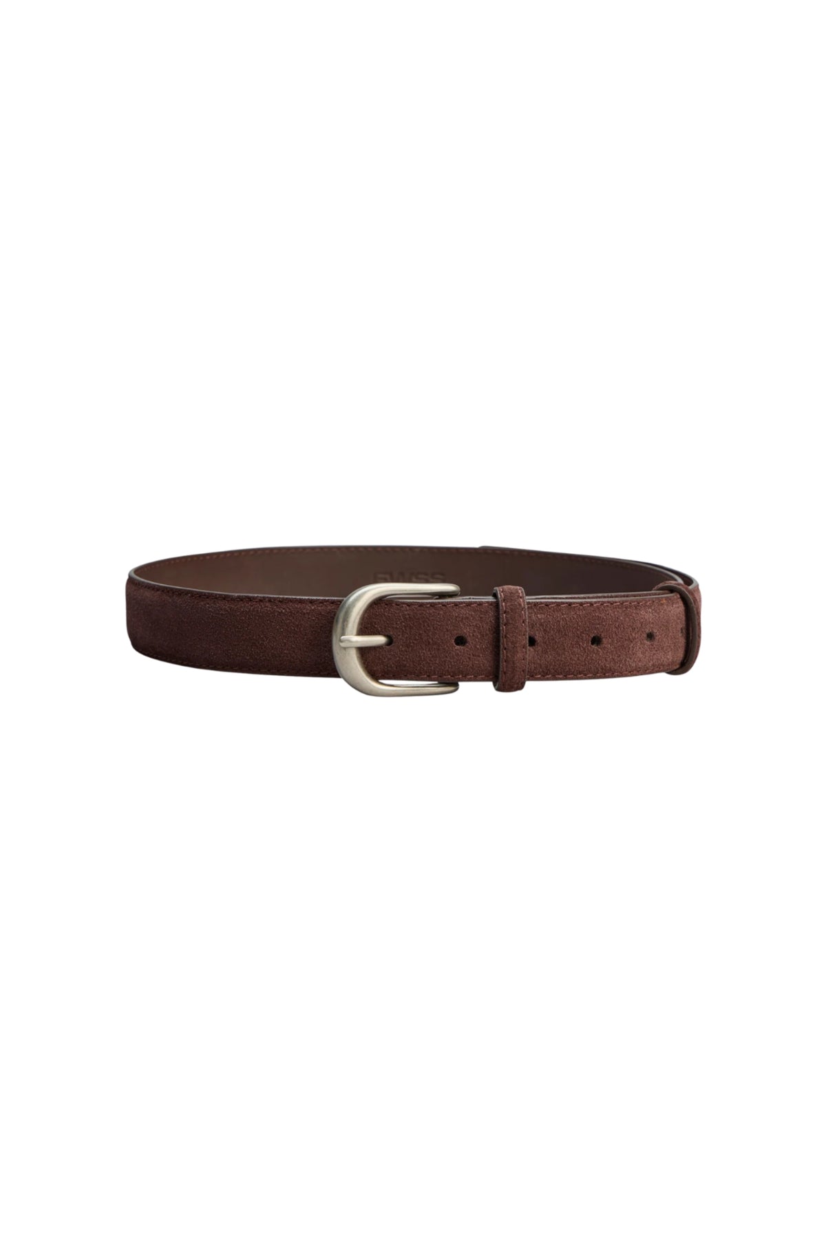Everyday Suede Belt - Chocolate