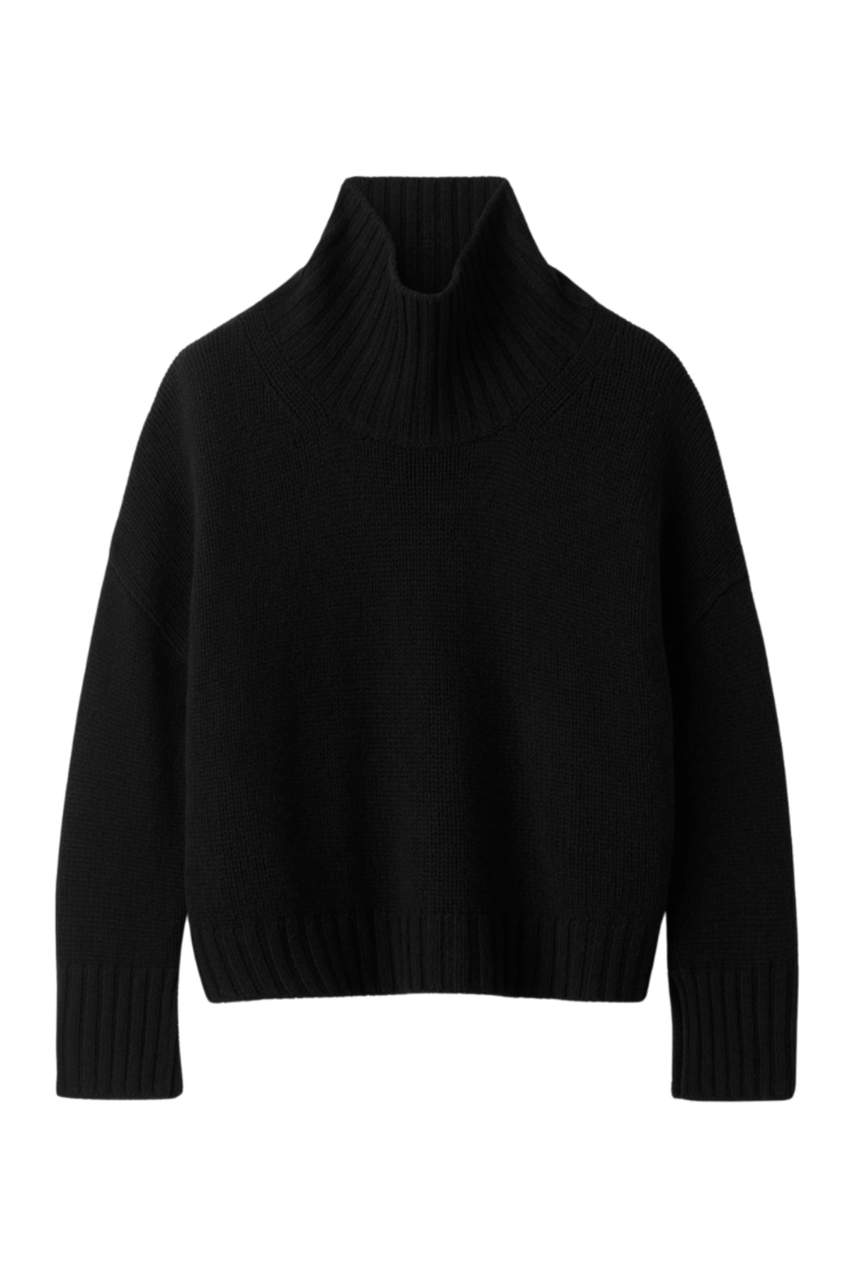 Girlfriend Turtleneck - Black