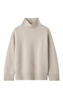 Boyfriend Turtleneck - Chalk