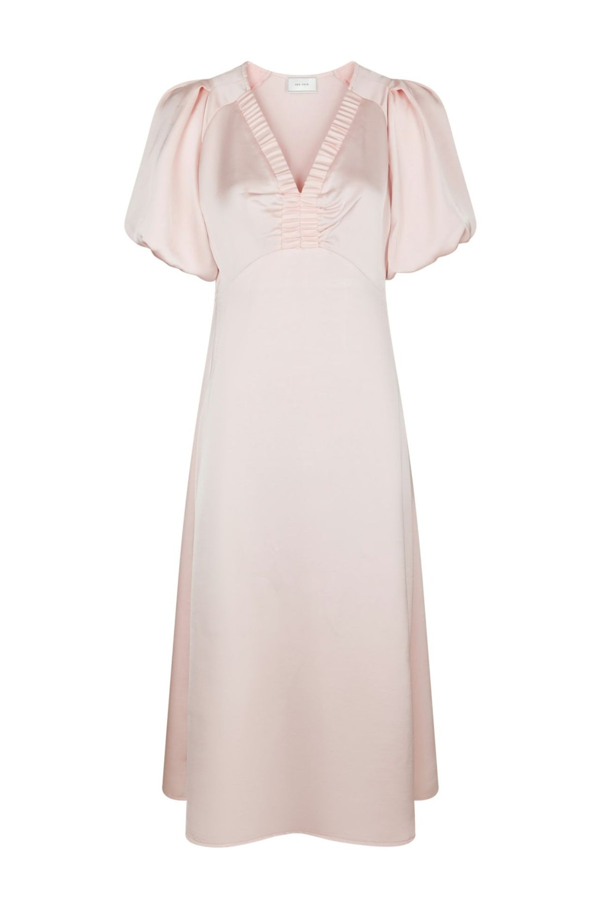 Illana Heavy Sateen Dress - Light Pink