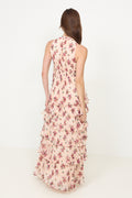 Marli Amazing Chiffon Rose Dress - Rose