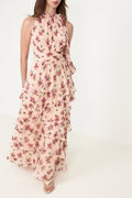 Marli Amazing Chiffon Rose Dress - Rose