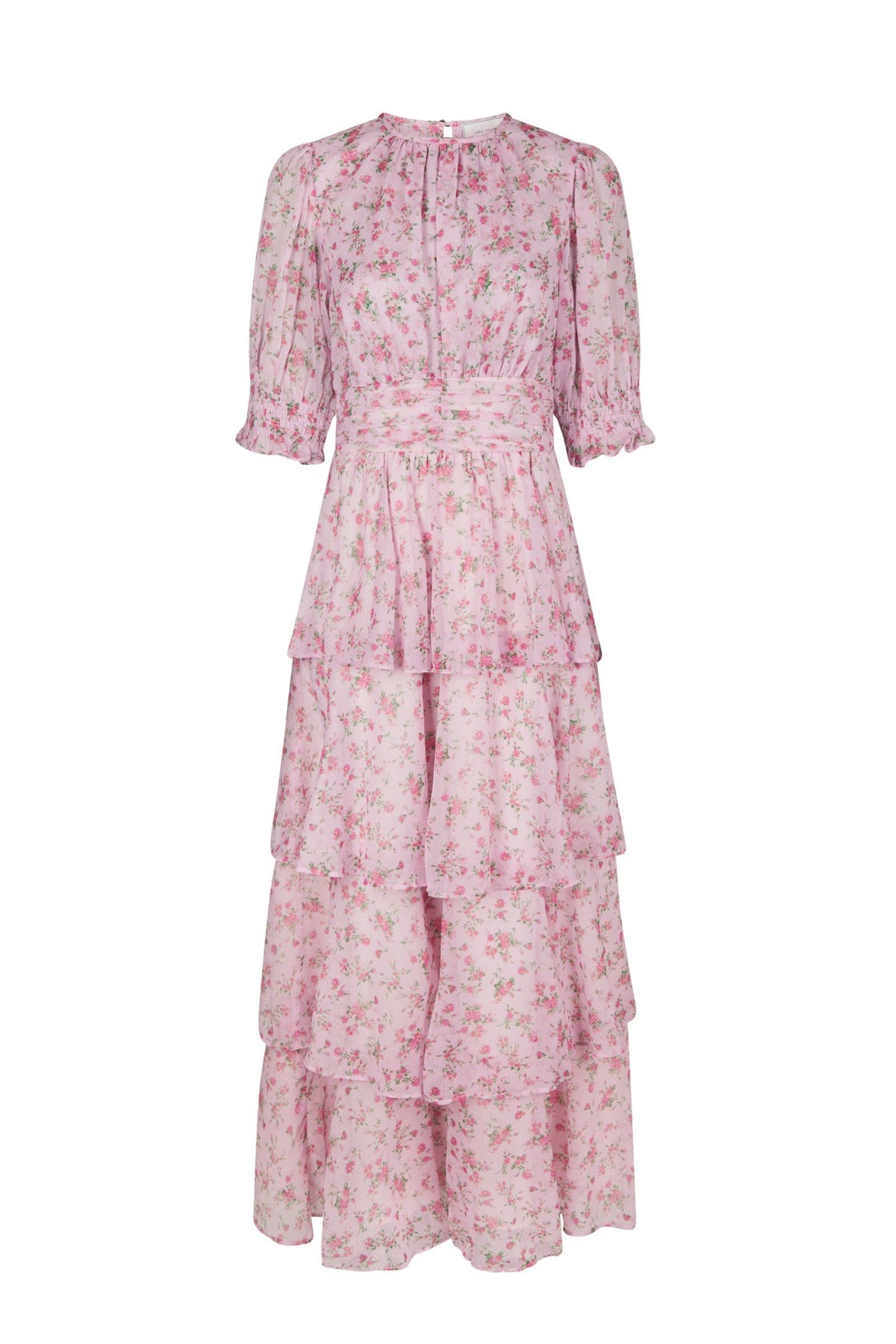 Sable Meadow Printed Dress - Light Pink