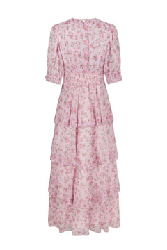 Sable Meadow Printed Dress - Light Pink