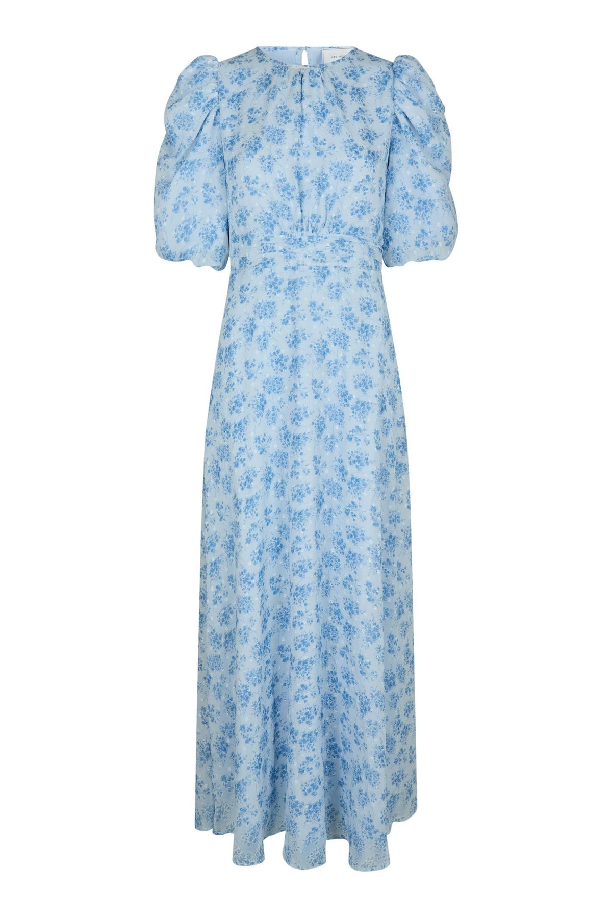 Kikka Chiffon Flower Dress - Light Blue