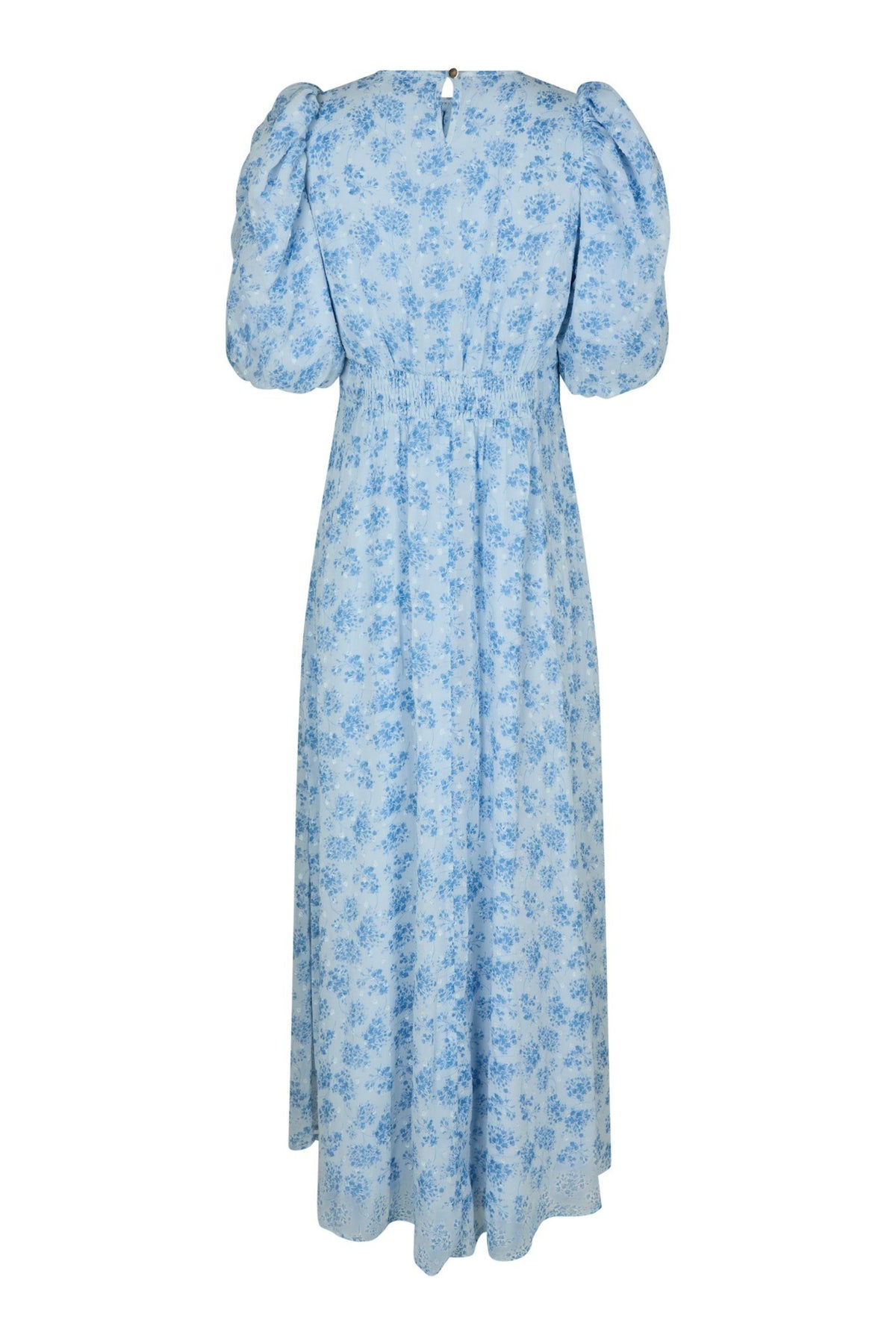 Kikka Chiffon Flower Dress - Light Blue