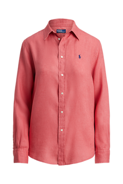 Classic-Long Sleeve-Button Front Shirt - Adirondack Berry