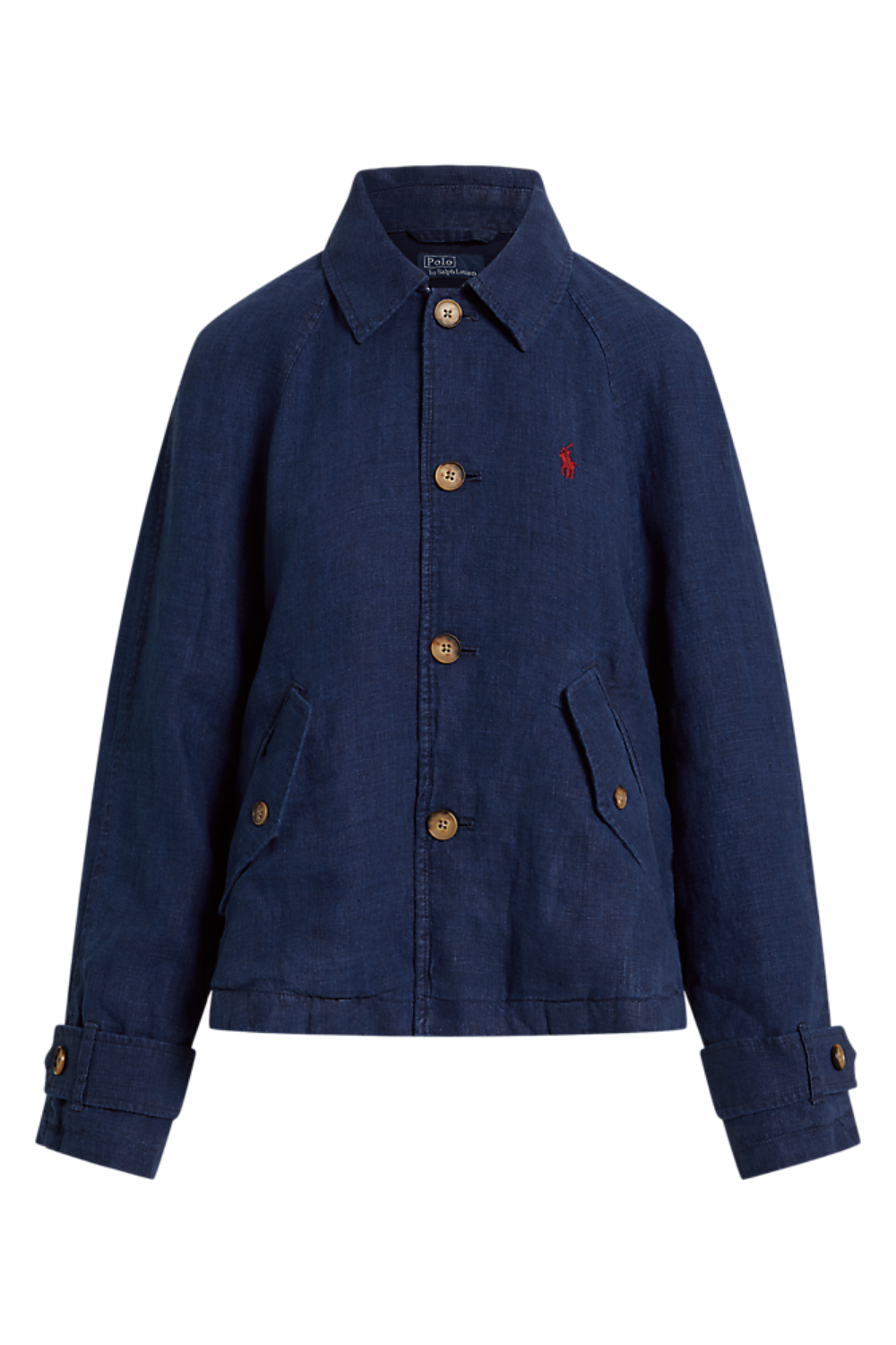 Woven-Windbreaker-Jacket - Indigo