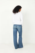 Polo Bear Crewneck Sweater - White Multi