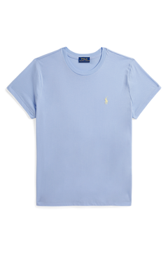 Knit-T-Shirt - Baby Blue