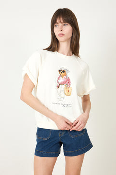 Knit-Sweatshirt - Warm White