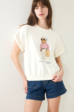 Knit-Sweatshirt - Warm White