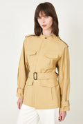 Woven-Field-Jacket - Classic Camel