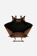 Large Mochi Suede - Chocolate