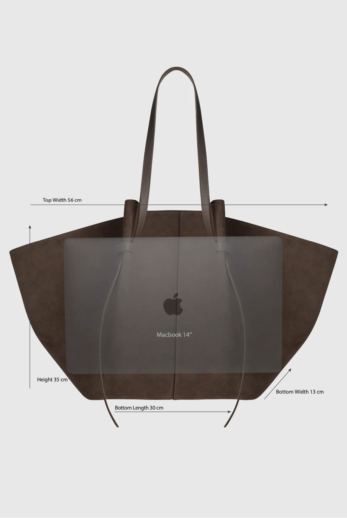 XL Mochi Pebble Grain Leather - Black