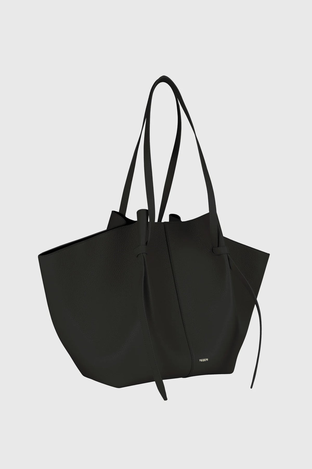 XL Mochi Pebble Grain Leather - Black