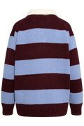 Sweater-Rugby - Harvardwne/Nwlitchblue