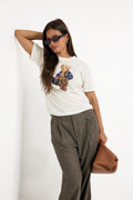 Polo Bear Cotton Jersey T-Shirt - Warm White