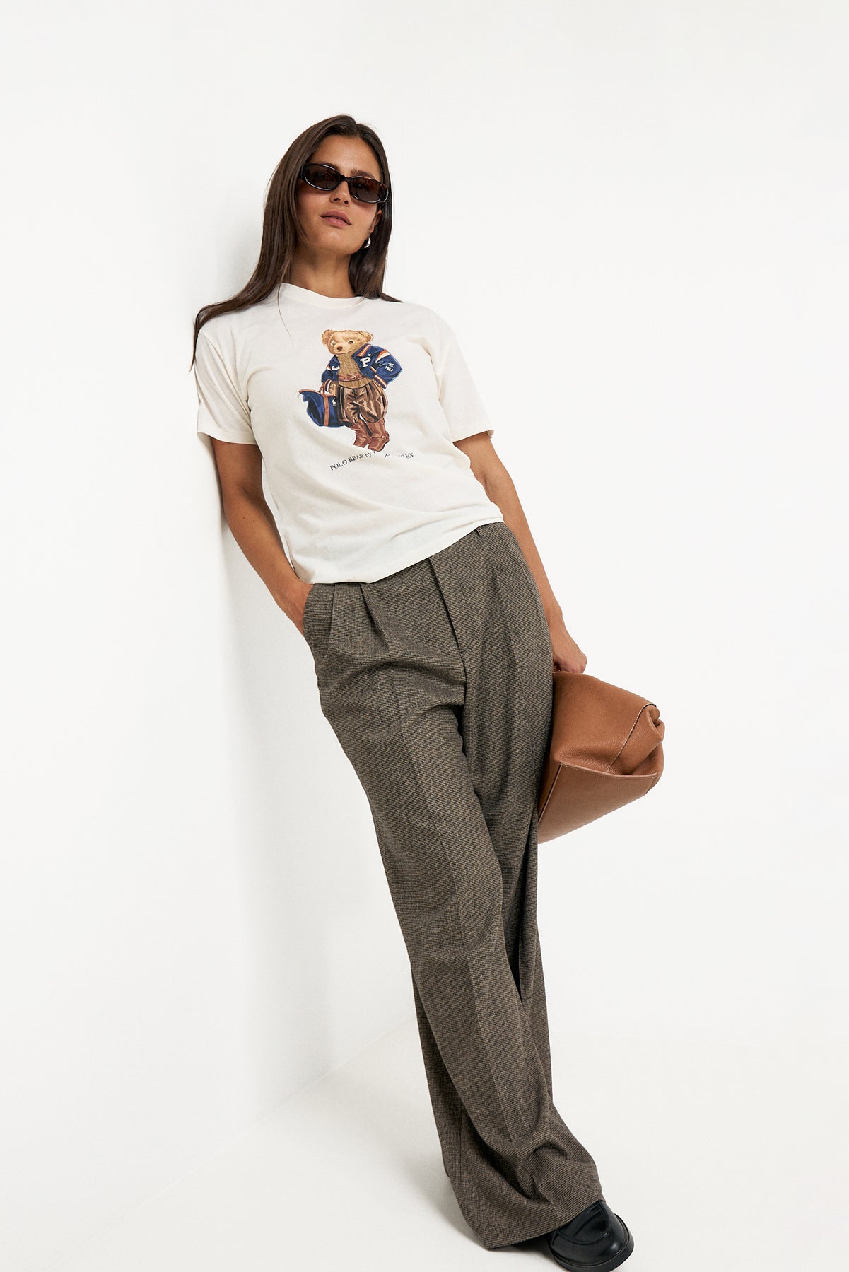 Polo Bear Cotton Jersey T-Shirt - Warm White