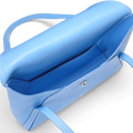 Polo Play Leather Mini Envelope Bag - Baby Blue