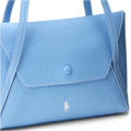 Polo Play Leather Mini Envelope Bag - Baby Blue