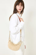 P Id Mn Chn-Crossbody-Small - Cashew