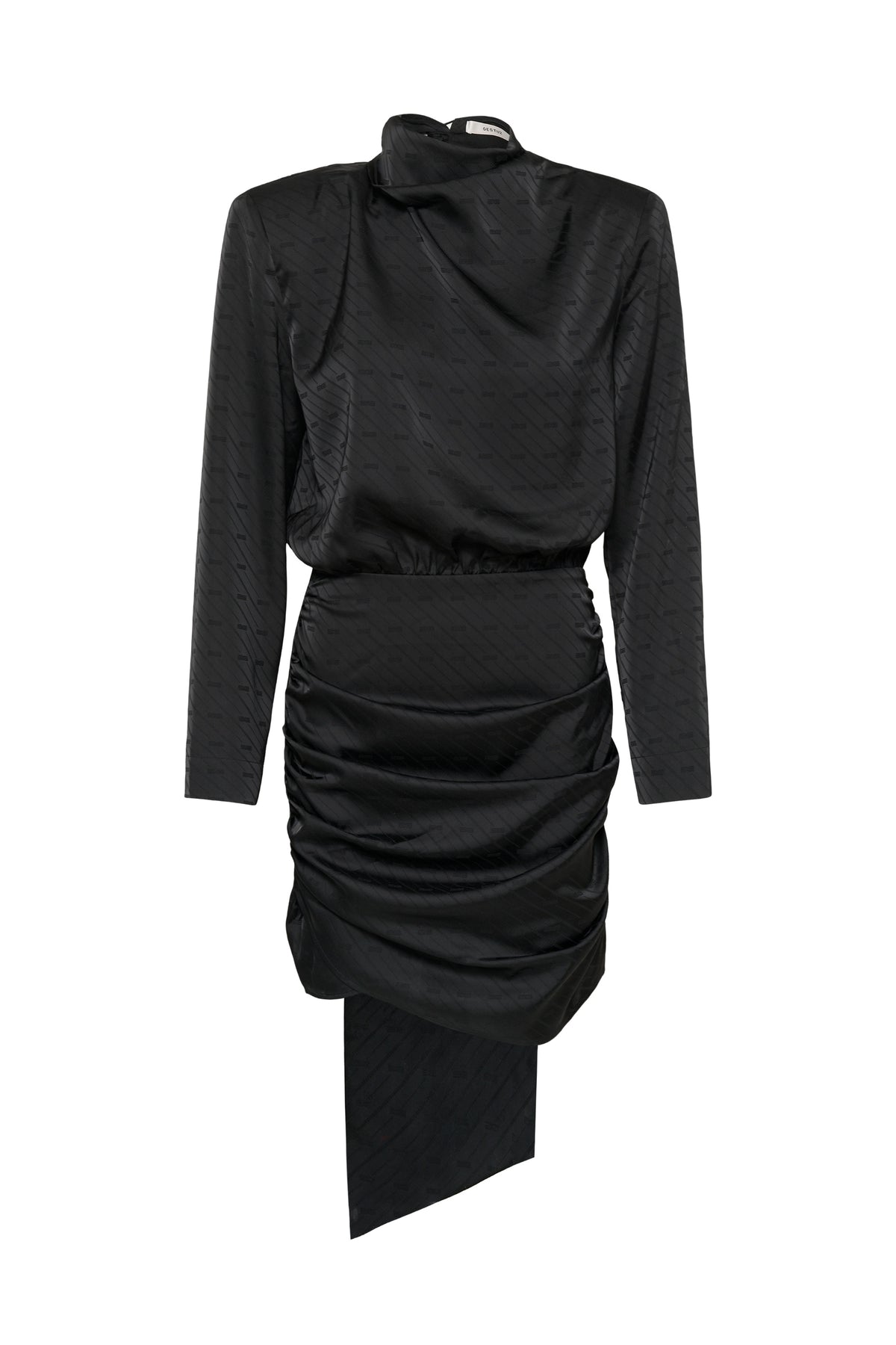 Gzestha Short Dress - Black