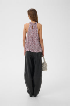 Gzsolene Top - Lavender Sequins