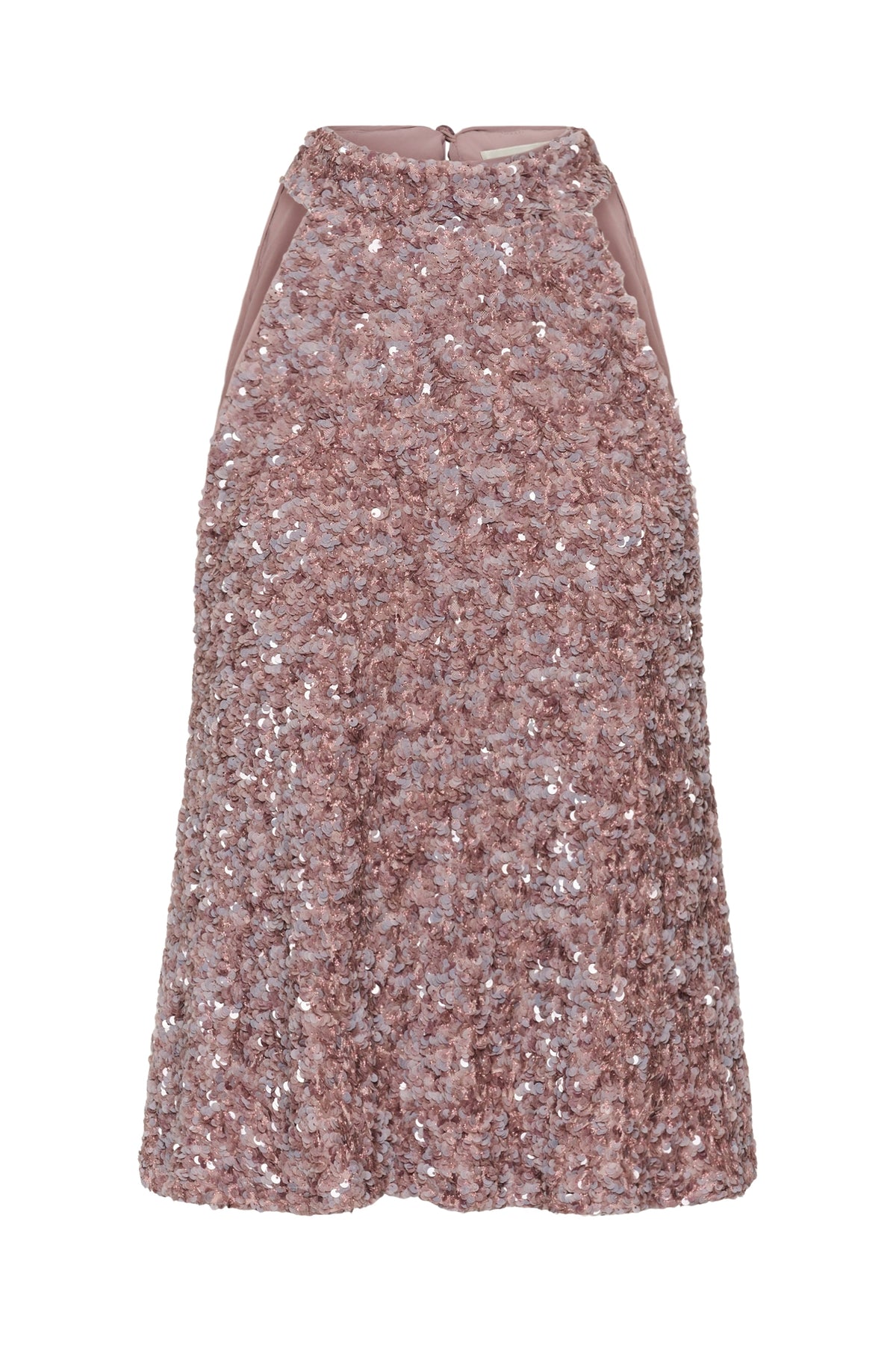 Gzsolene Top - Lavender Sequins