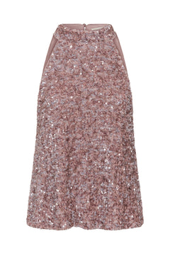 Gzsolene Top - Lavender Sequins