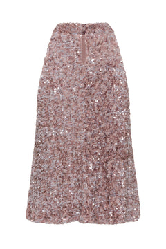 Gzsolene Top - Lavender Sequins