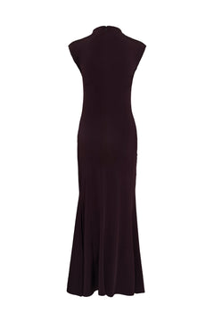 Gzseren Long Dress - Deep Plum