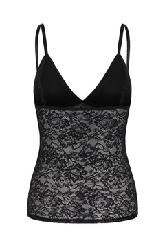 Gzcami Lace Top - Black