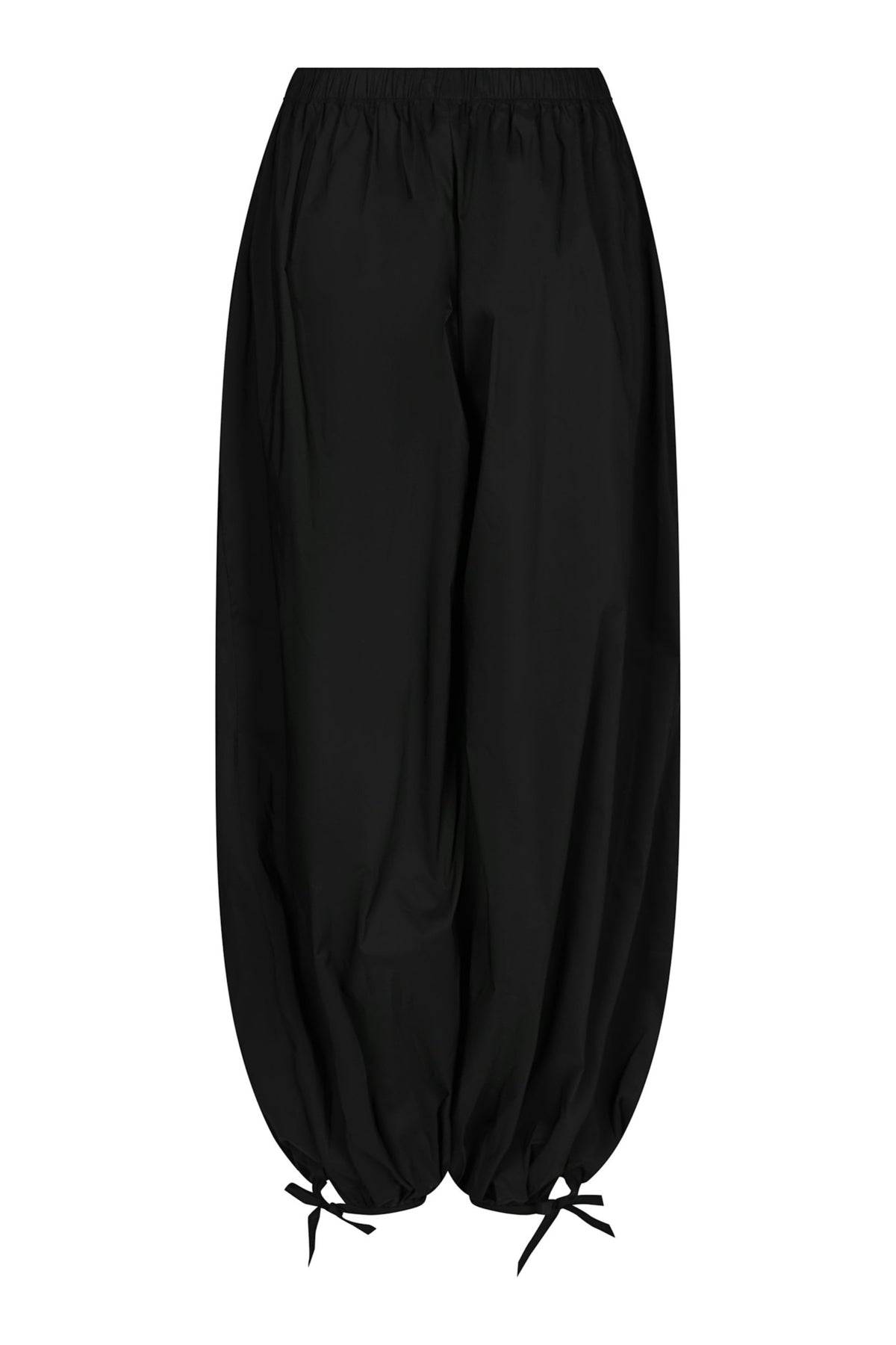 Roxane Balloon Poplin Pants - Black