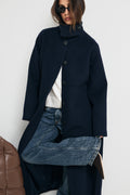 Kyoto Droit - Dark Blue Righe