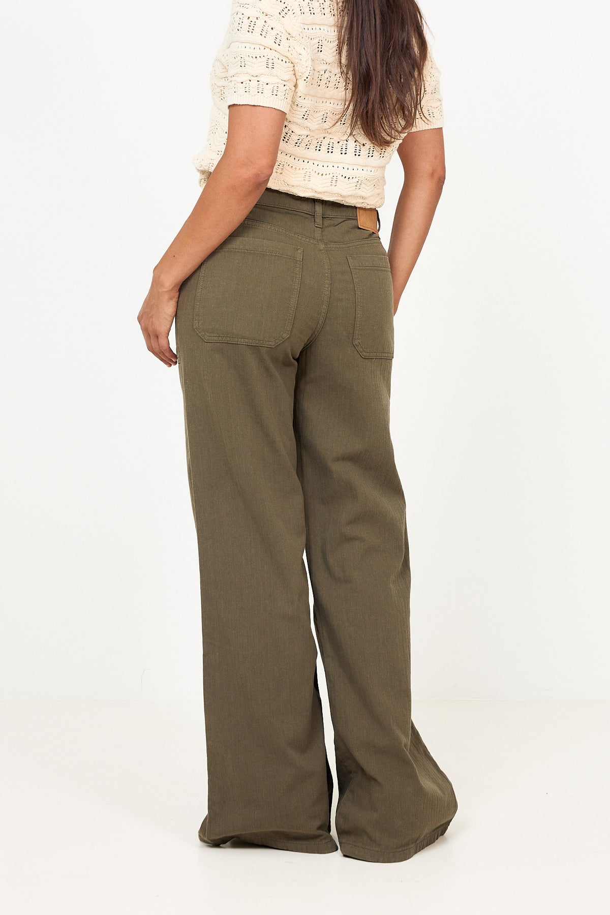 Guell - Chevron Khaki Green