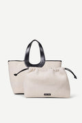 Saberta Beach Bag - Bone White