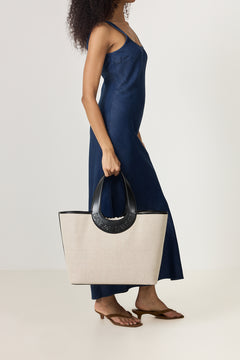 Saberta Beach Bag - Bone White