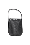 Saelmegade Mini Bucket Raffia - Black