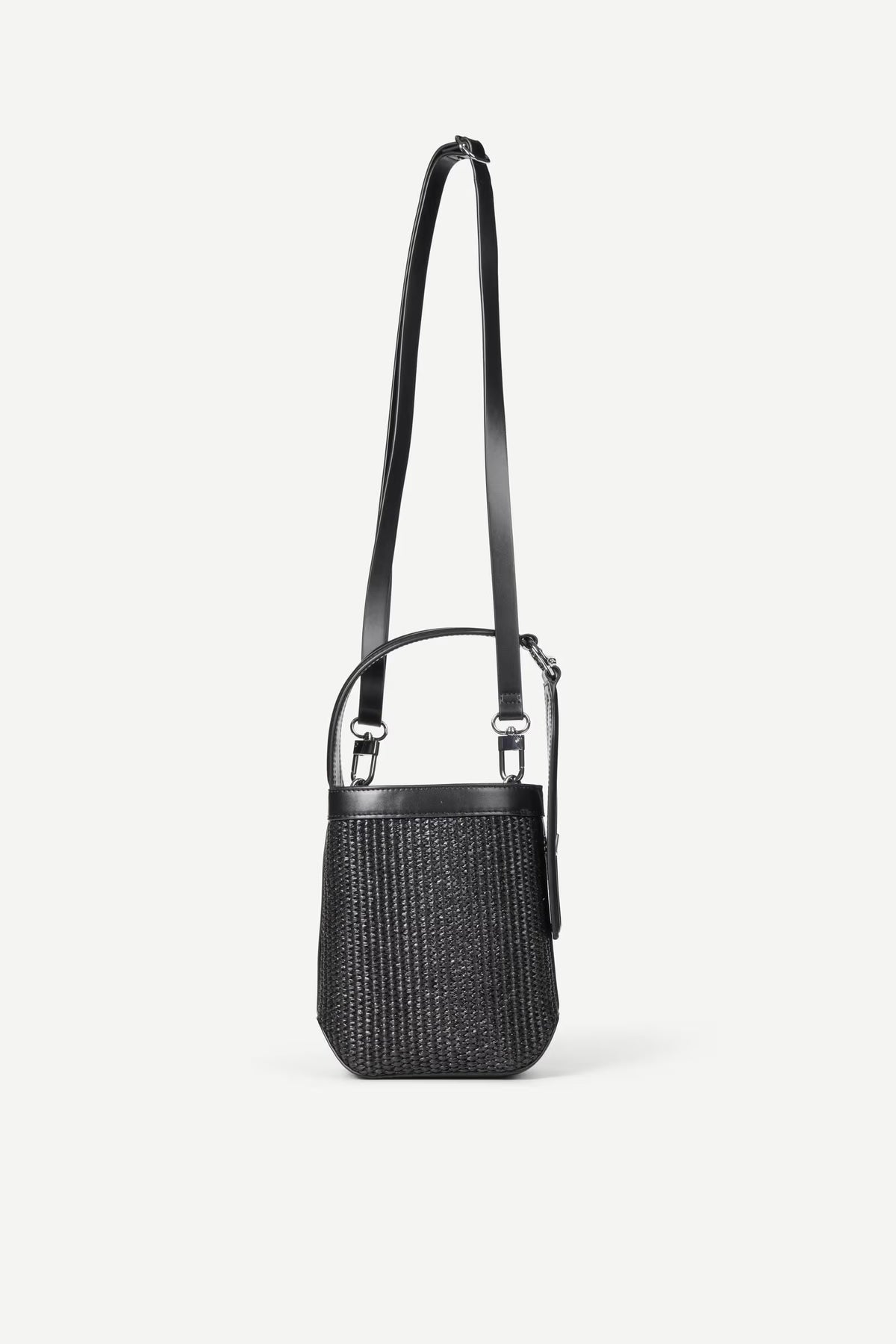 Saelmegade Mini Bucket Raffia - Black