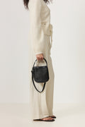 Saelmegade Mini Bucket Raffia - Black