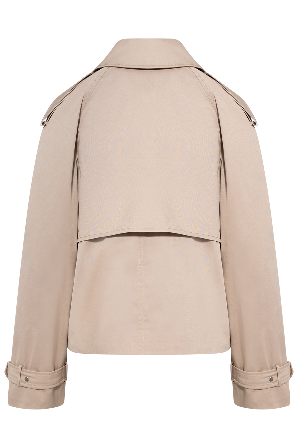 Rickie Cropped Trench - Beige