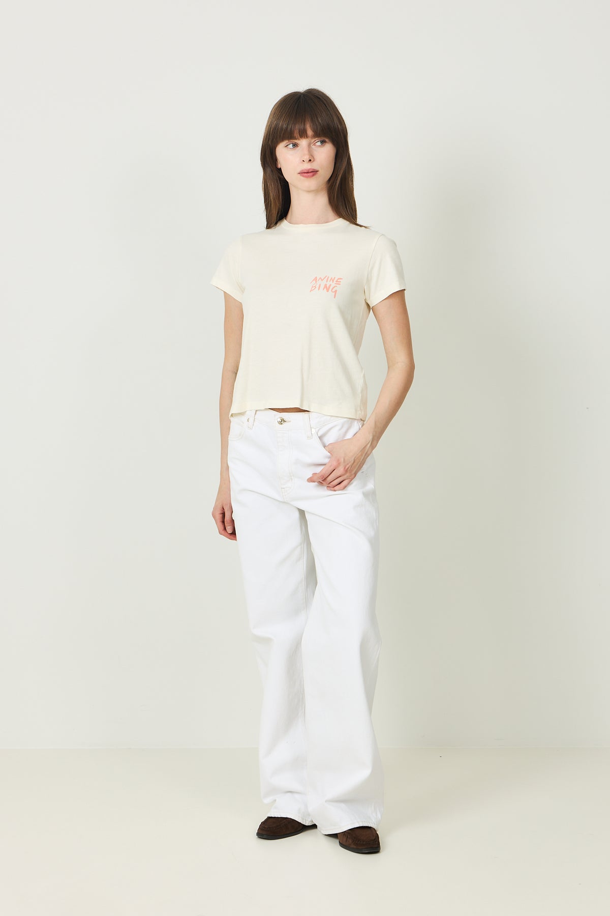 Shelley Tee Surfer - Washed Buttercream