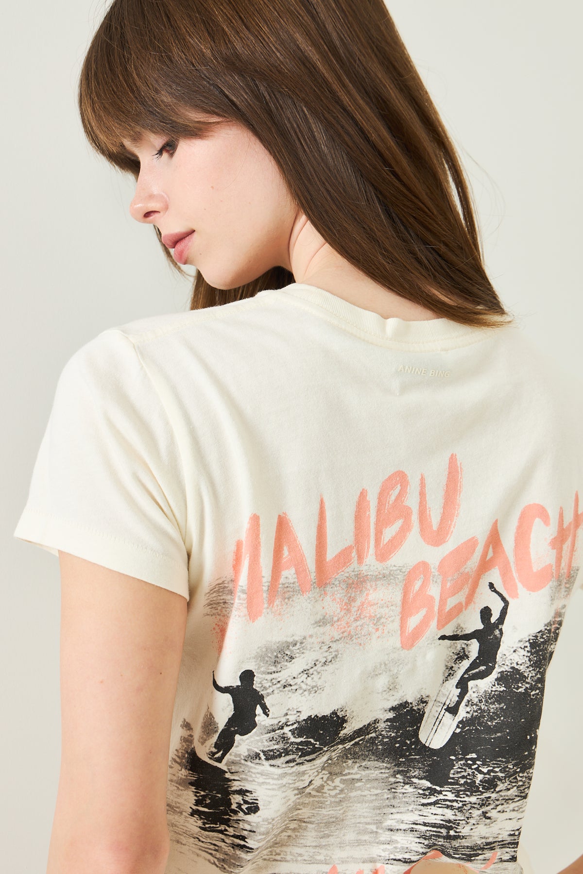 Shelley Tee Surfer - Washed Buttercream