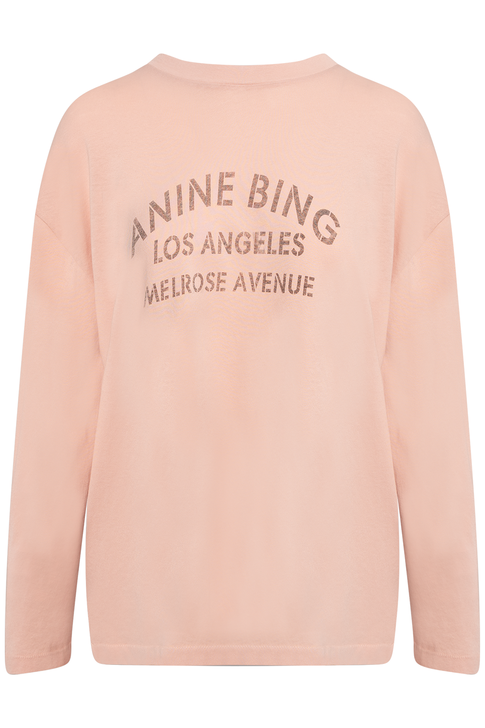 Ivan Long Sleeve Melrose Stencil - Washed Blushed